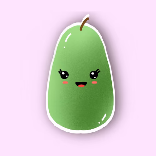 Cutie Avocado by Sanaa Amor