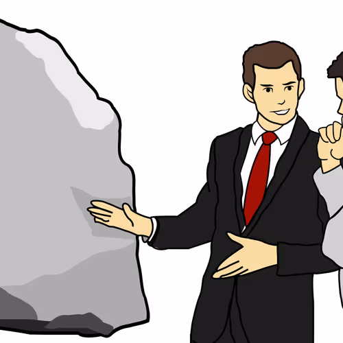 Ether Rock Salesman