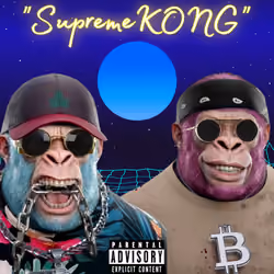 Mojo The Ghost x Cryptocasually-Supreme Kongs