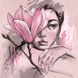 Magnolia Sketch