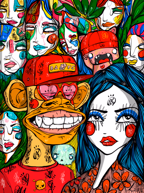 DREAM LOVER 2022 SABET X BORED APE 3262