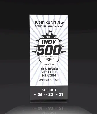 2021 Indianapolis 500 Commemorative Nft Collection