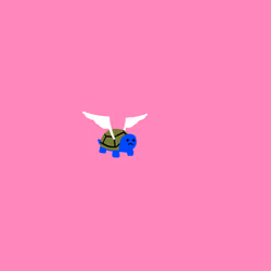 Small Turtle with Wings # 32