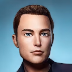 Cartoon Musk