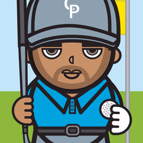 CryptoPeop #0126 Golfer