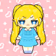 Jito eye girl pixel