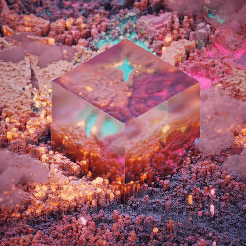 Abstract Voxel Landscape