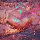 Abstract Voxel Landscape
