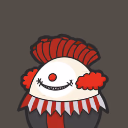 Evil Radish #16 - Clown Radish 