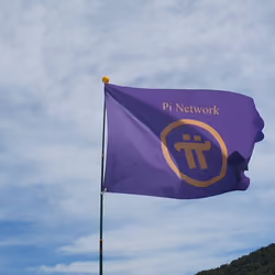 purple pi network flag