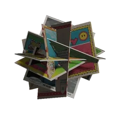 3D Cards and More Logo Animated