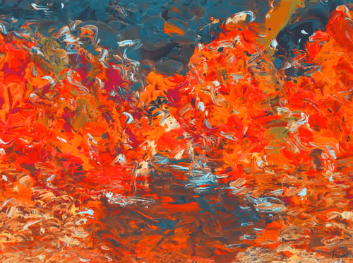 A Sea of Flower Petals