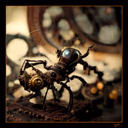 Steampunk ant