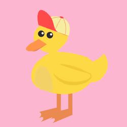 Purple Red Snapback Duck