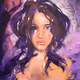 Acrylic girl