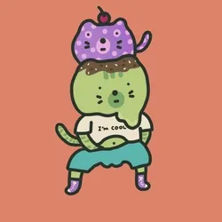 Cooking Cat Cool Boy
