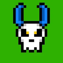 Kawaii SKULL #7651