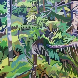 Light Change Kinney Brook Trail, Digital, GIF