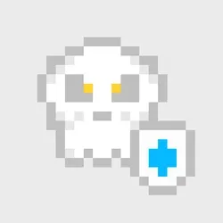Kawaii SKULL #7673