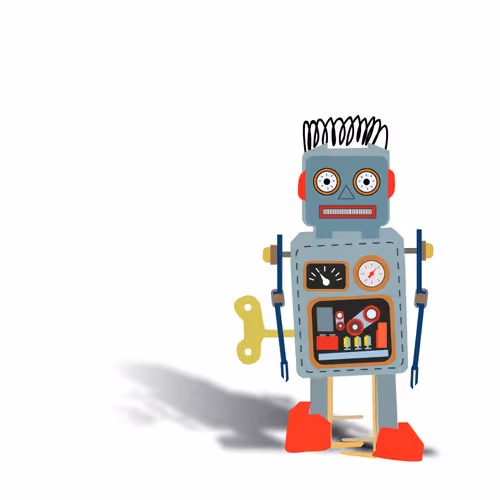Wind Up Toy Robot