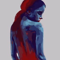 The lonely back Art#3