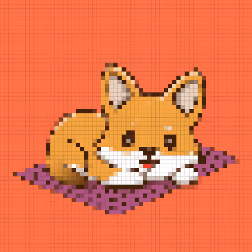 Pixelated FlokiPups