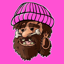 Crypto Cannibals Bum Pink