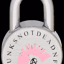 Punk Padlock Rose