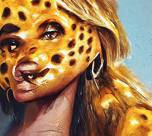 Leopard Face