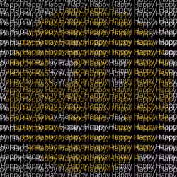 Calligram 002 - Happy