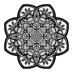 #005 Moving Monochrome Mandalas