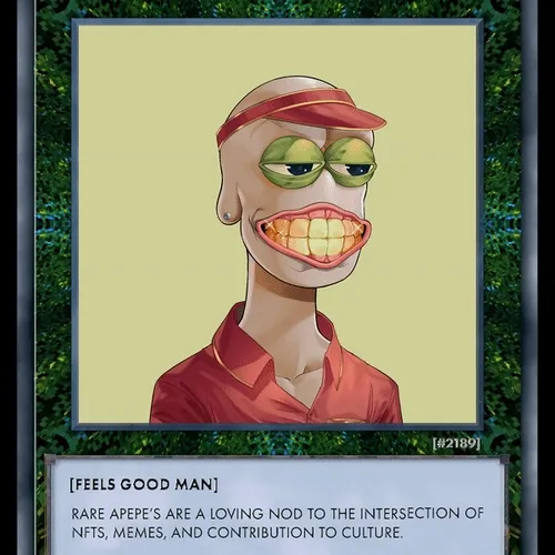 Rare Apepe Cards #015