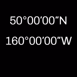 50°N-160°W
