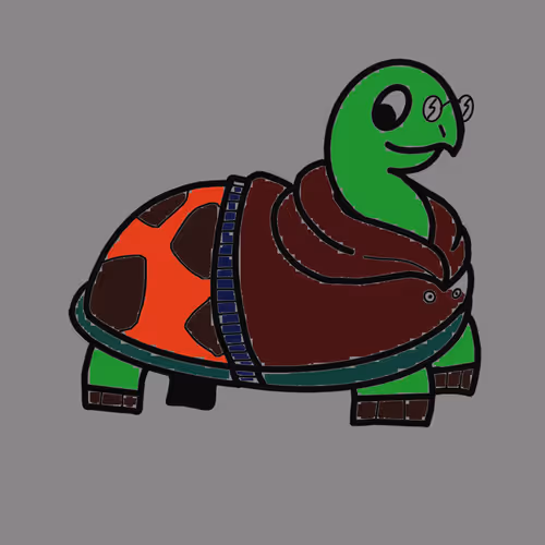 Grey Sweater Turtle #2