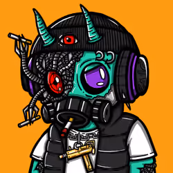 GA$ DAMN IT #057 x Monsters Party