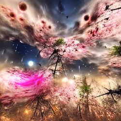 Blossoms of chaos