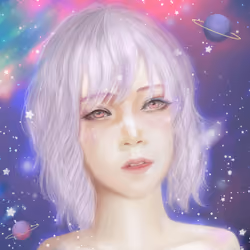 Girl in my galaxy