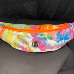 Sling Bag with Orange Zip