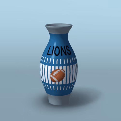 Lions Football Ceramics