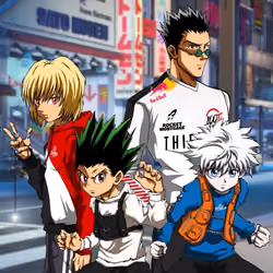 Gon Killua Kurapika Leorio | Hunter x Hunter