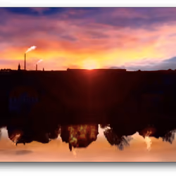 Burning shadows