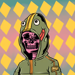 pink skeleton #03