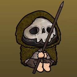 DEATH SKULL MASK CHARACTERS #023