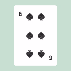 Twisted Deck - Six of Spades