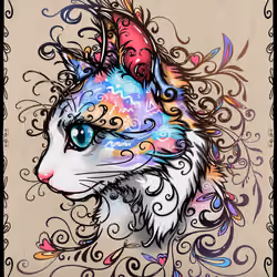Romantic Cat #25