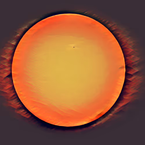 Transit of Mercury across the Sun 