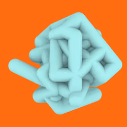 Walking Cubes no. 63 - Pass Wide Right