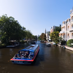 Day Timelapse • Canal near the Rijksmuseum in Amsterdam