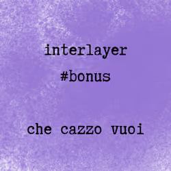 #bonus - che cazzo vuoi
