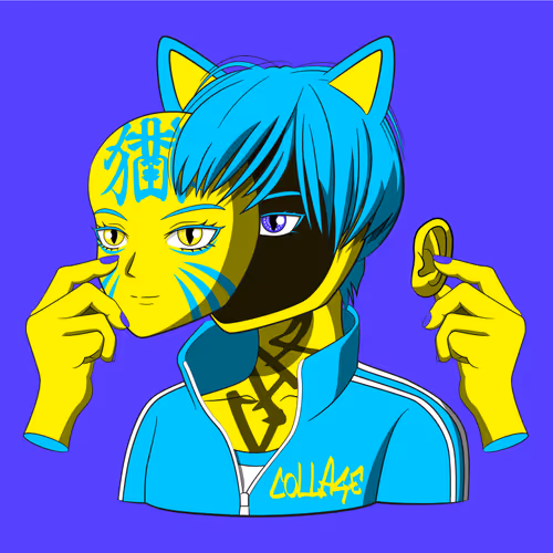 Maskedanimalcollage